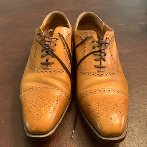 Mens Canali lace up shoes